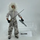 006 GI Joe 12 inch White Gray Camo 1:6 Action Figure with Accessories