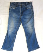 Levis Vintage Denim Jeans Pants 1970's Levi Strauss Orange Tab Skosh More Room