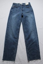 Women's Universal Thread Mid-Rise 80s Slim Ankle Jeans JT8 Blue Size 6 NWT