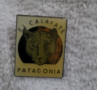 El Calafate Patagonia Argentina Hat Pin Lapel Collectible Tie Tac Mountain Lion