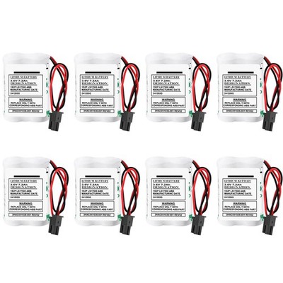 8PCS 3HAC051036-001 Battery IRB120 3.6V 7200mAh High-capacity for ABB Robot