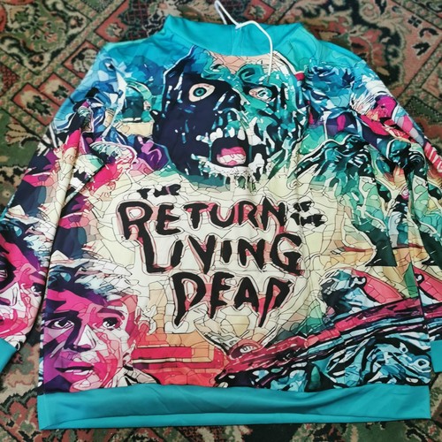 the return of the living dead hoodie brains 52 inch chest neu ohne Etikett