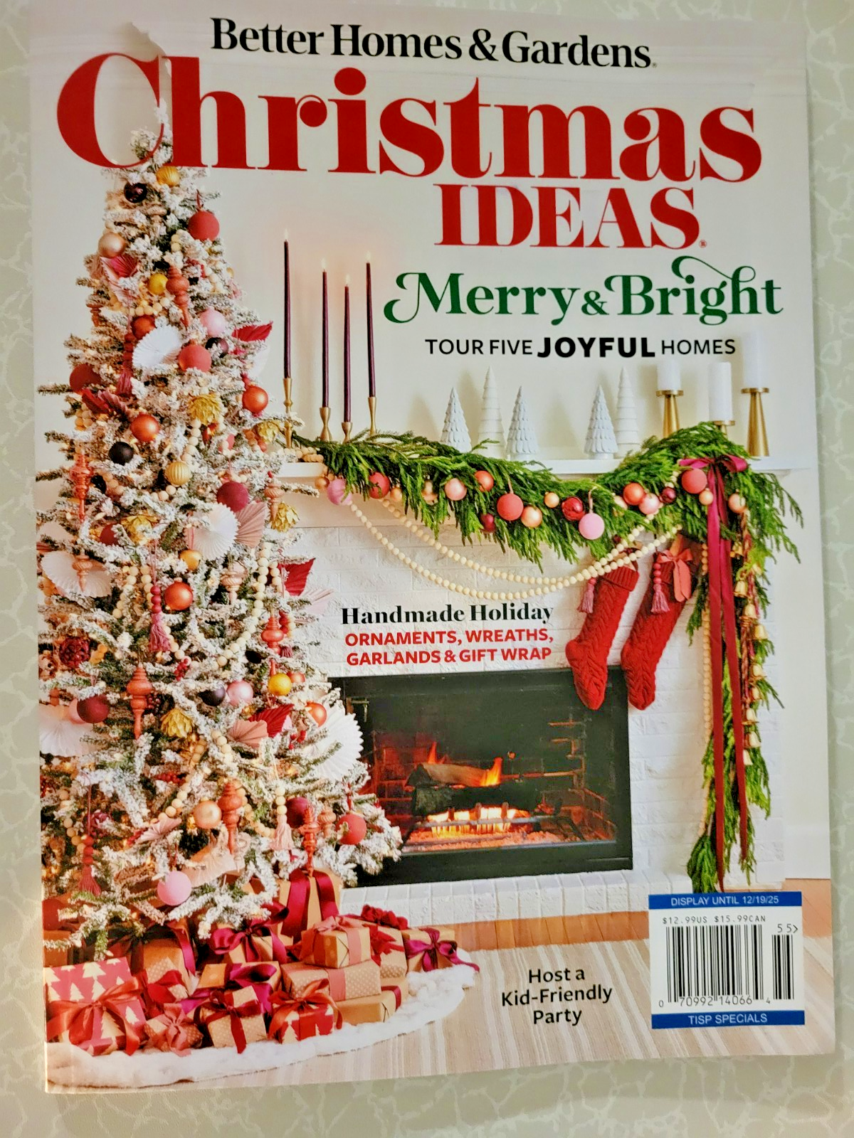 BH&G Christmas Ideas Dec 2025 Edition - Merry & Bright - Tour 5 Joyful Homes