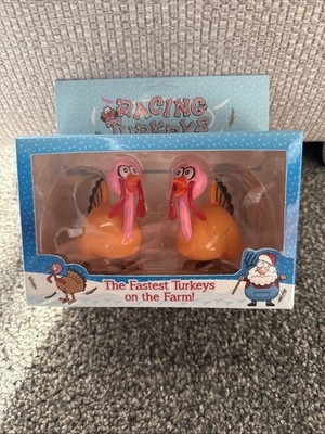 Racing Turkeys Novelty Wind Up Game, Great For For All, New