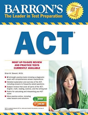 Barrons ACT - VERY GOOD