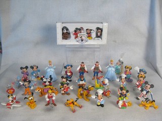 Vtg Disney PVC Mixed Lot of 37 Figures Mickey & Minnie Cinderella Bully Applause