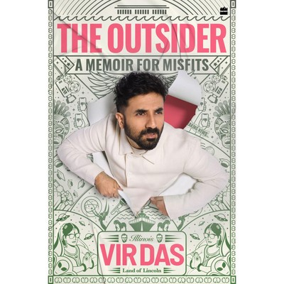 The Outsider : A Memoir for Misfits by Vir Das Hardcover 2025 NEW