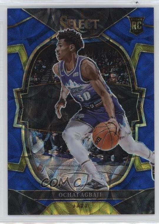2022-23 Panini Select Concourse Blue Scope Prizm 126/249 Ochai Agbaji #96 5ub