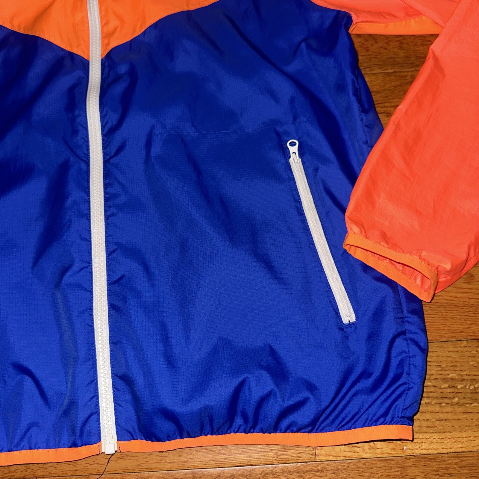 Nike Windrunner Windbreaker Jacket Large Orange B… - image 7