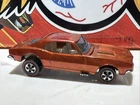 1968 Hot Wheels Redline Orange HK CAMARO  White Interior NEAR MINT