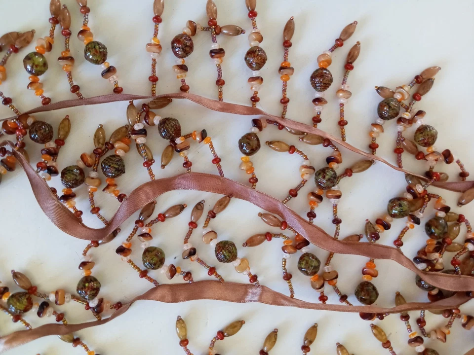 12' бисер лента бахрома дома шитья Craft украшения отделки 4 ярдов - Изображение 2 из 4