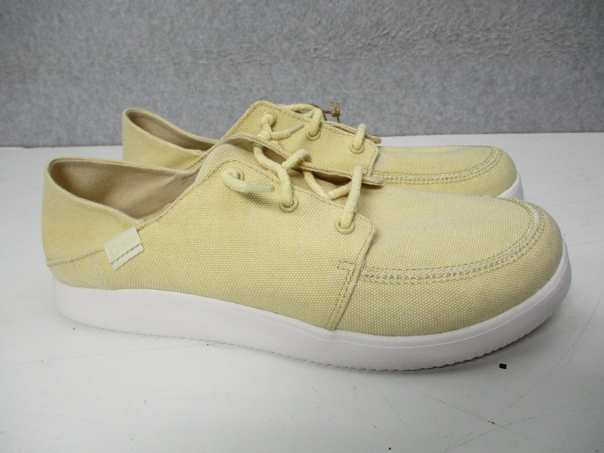 Chaco Men’s Chillos Sneakers Sz 10 Tan Canvas Slip On Shoes Comfort Lightweight Chaco Men main image 4