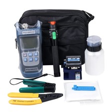 Duogalia Fiber Termination Kit, 30Km Visual Fault Locator, Fiber Light Meter ...