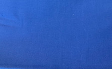 ROYAL BLUE COTTON, 44" W-- 7/8 YARD