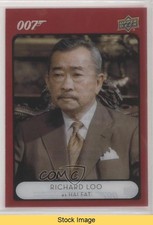 2020 James Bond Villains & Henchmen Acetate as Hai Fat Richard Loo #29 READ 1u6