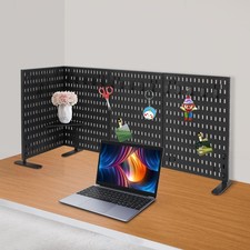Freestanding Desk Partition Panel Desk Partition Pegboard Desk Privacy Panels