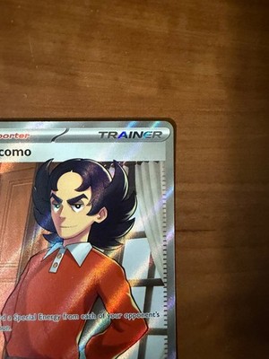Pokemon TCG Giacomo 138 131 Full Art Holo Card Prismatic