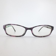 Marchon NYC West Side M-Ansonia Eyeglasses Purple Tortoise Rectangular 50-16-135