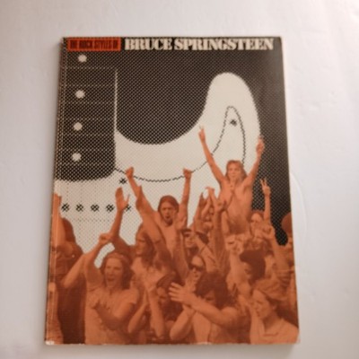 Vintage: The Rock Styles Of Bruce Springsteen Sheet Music Book 1983 Warner Bros