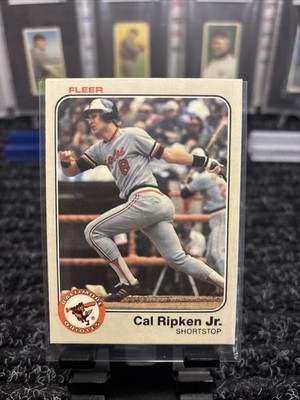 1983 Fleer ~ Cal Ripken Jr. ~ RC ~ #70 ~ Baltimore Orioles ~ NM