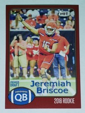 Jeremiah Briscoe 2018 Sage Hit #22 Rookie Red Border Sam Houston State Bearkats