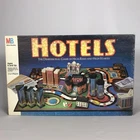 Vintage 1987 HOTELS Board Game Milton Bradley Real Estate Game - 100% Complete