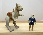 Vintage Star Wars Tauntaun and Han Solo figures-Kenner