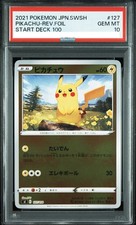 Pikachu #127 Prices | Pokemon Japanese Start Deck 100 | Pokemon Cards