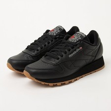 Reebok Classic Leather Color Black Gum Sneaker with Box Men Us7