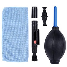 3 in 1 Camera Cleaning Kit Dust Pen/Blower/Cloth for LCD DSLR VCR Binocular