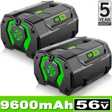 5 Ah / 9.6Ah Lithium-ion Battery For EGO 56V 56Volt Power+ BA5600T BA4200 BA2800
