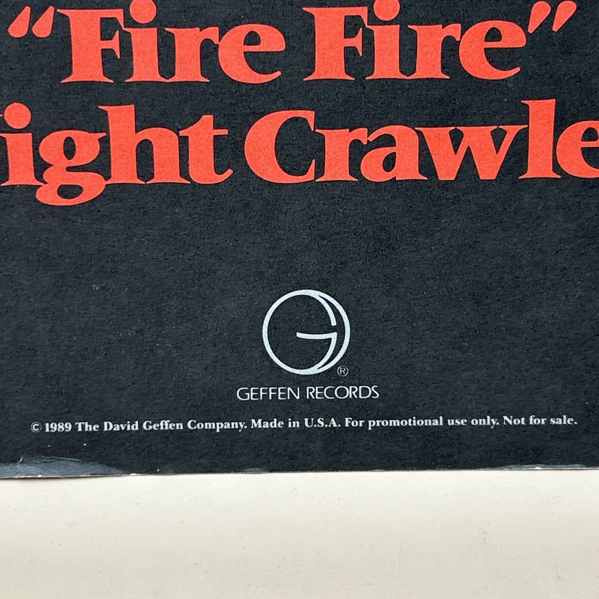 【廃盤・激レア】EZO『 FIRE FIRE 』 米国GEFFEN盤 レコード 廃盤・激レア】EZO『 FIRE FIRE 』 米国GEFFEN盤 レコード レコード