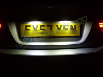 350z led license plate lights