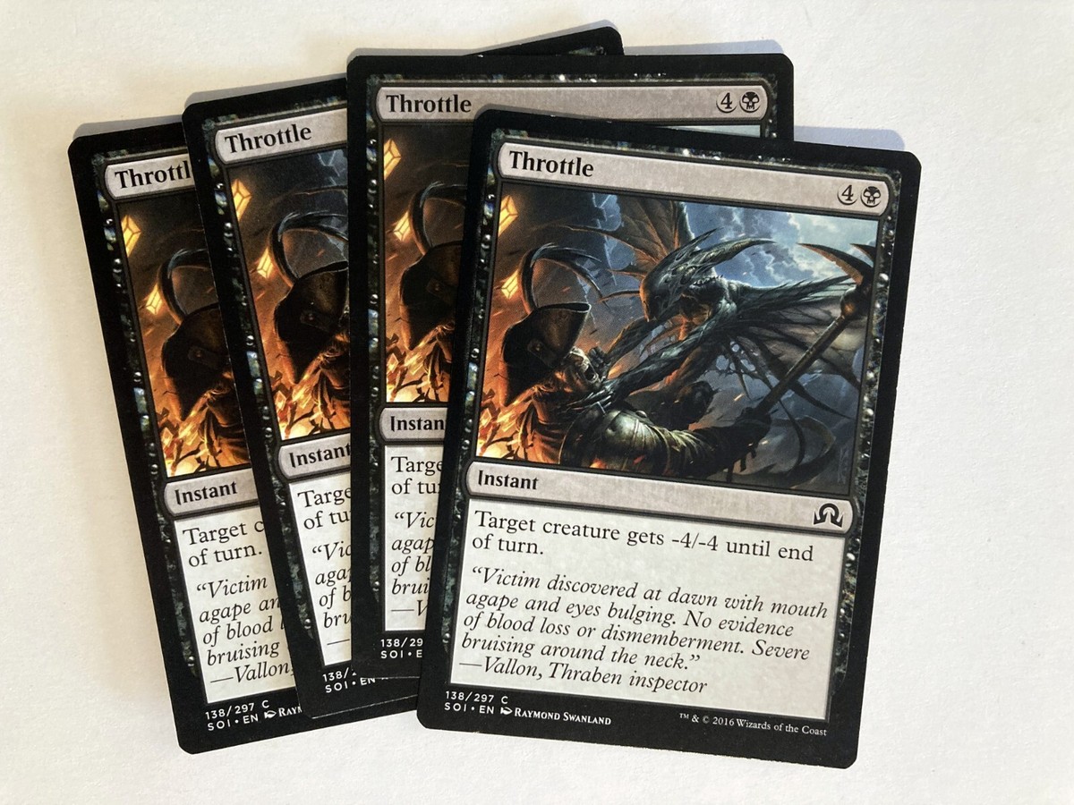 Throttle (4) NM Shadows Over Innistrad MTG Magic the Gathering