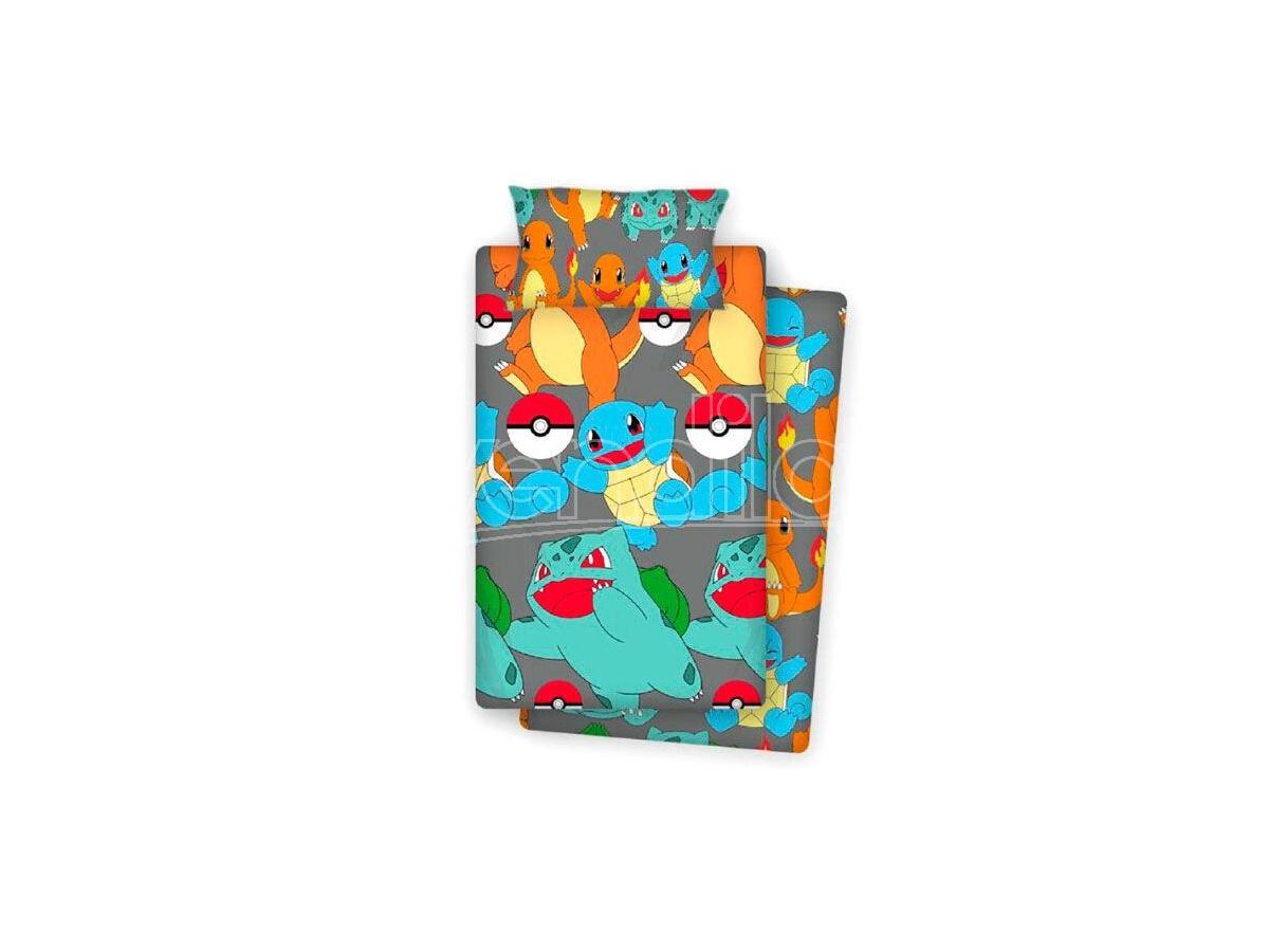 Pokemon Fogli Set Letto 90cm Nintendo