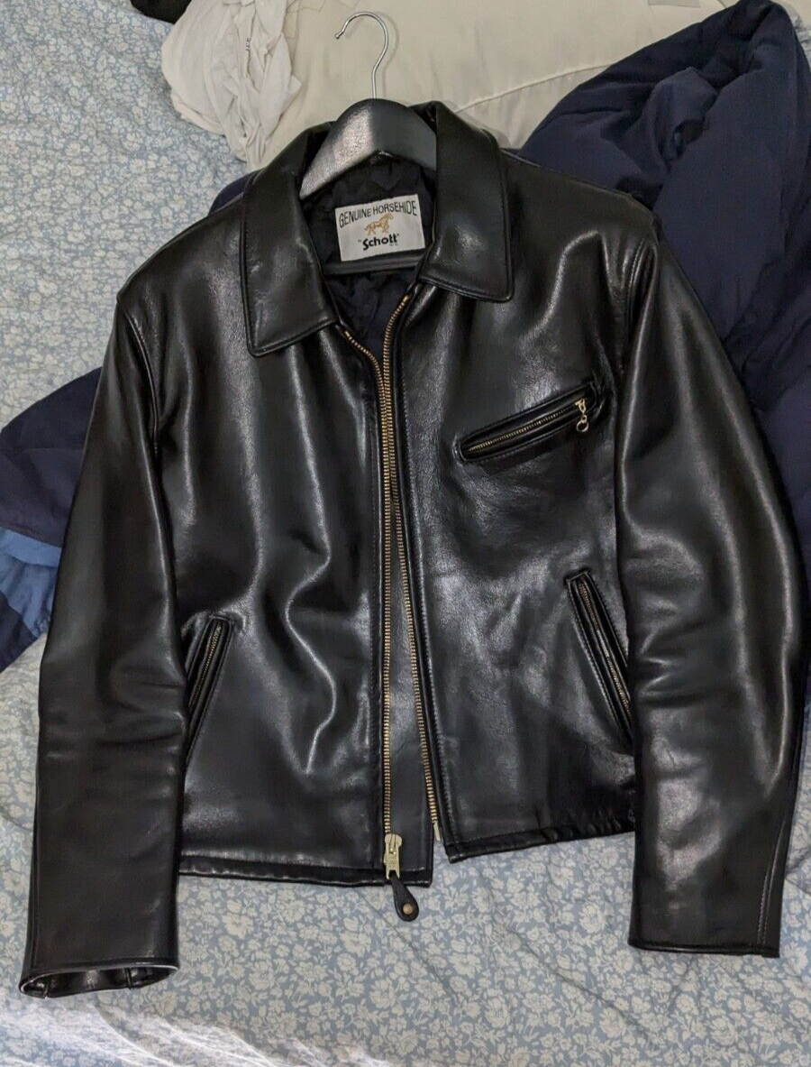 Schott 689H Horse Leather Jacket Size 42 | eBay Schott 689H Horse Leather Jacket Size 42 | eBay