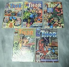 Lot of 5 Vintage 90's The Mighty Thor Comics Copper Age Marvel comic books