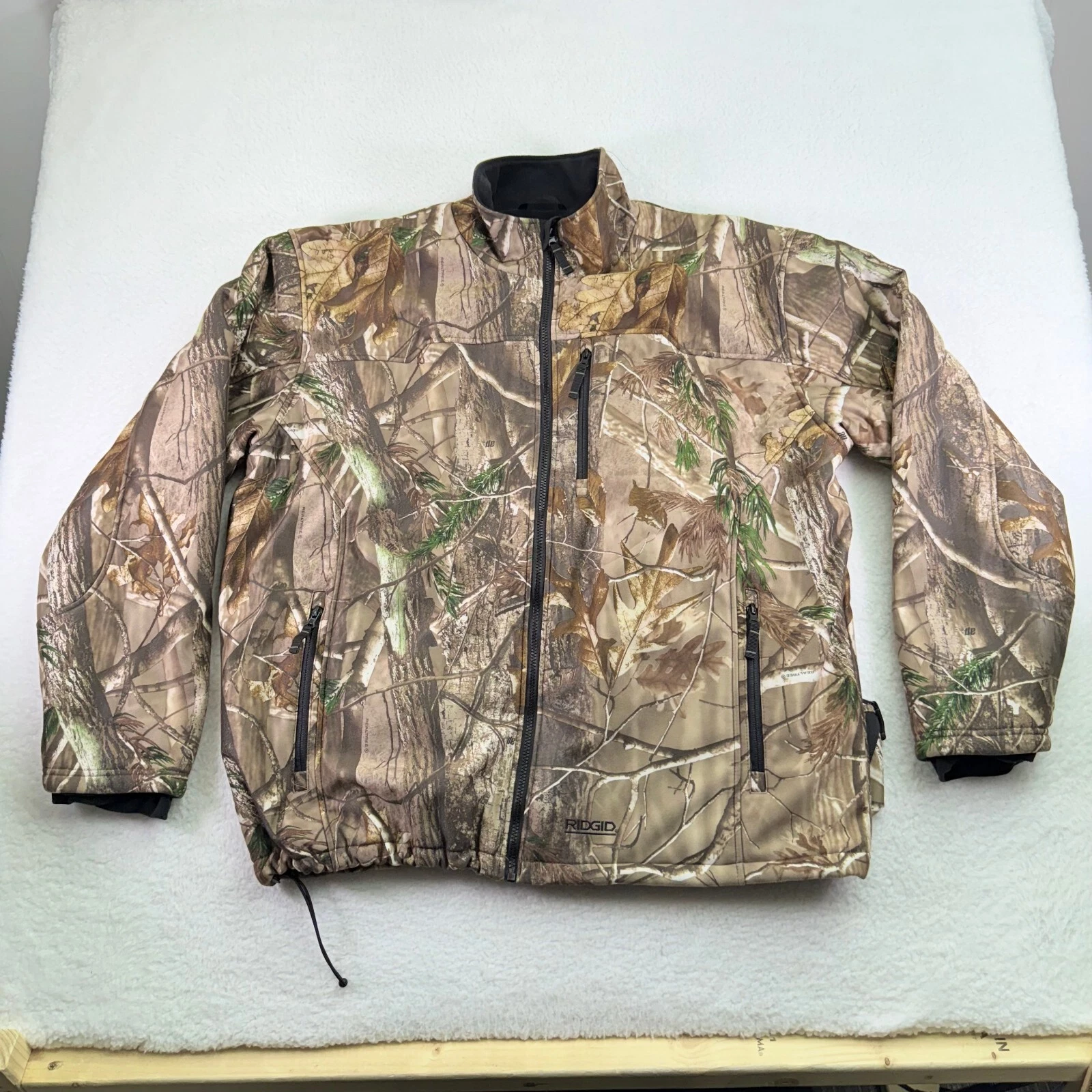 Rigid Heated Jacket Mens XXL 2XL Realtree AP Camo *NO BATTERY* *UNTESTED*
