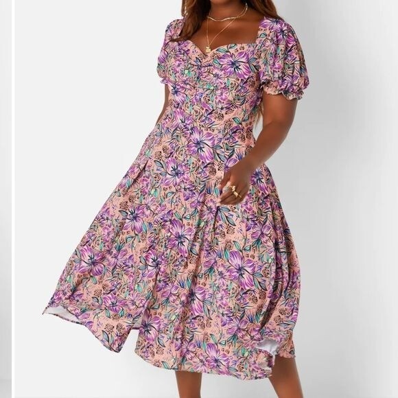 knee length dresses for ladies Dinah Midi Dress main image 0