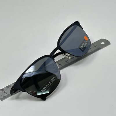 Modo Sunglasses 659 Black Cat Eye Frames with Hcd Polarized 51-20-140 Modo Sunglasses 659 Black Cat Eye Frames with Hcd Polarized  main image 4
