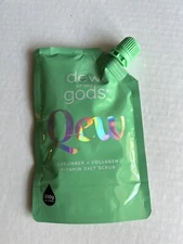 Dew Of The Gods Qew Cucumber Skin Care Collagen Vitamin Salt Scrub 200 G Beauty
