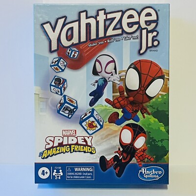 Hasbro Jr. Collection Hasbro Yahtzee Jr Marvel Spidey Amazing Friends Game~complete | eBay