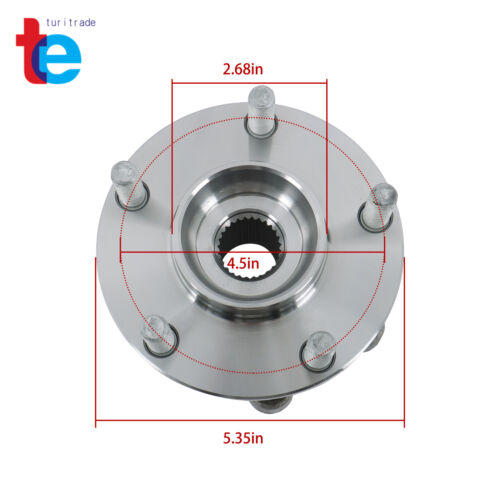For INFINITI Q50 G37 FX35 QX50 QX70 Q60 Q40 M37 Q70L V6 Front Wheel Hub Bearing - Picture 2 of 14