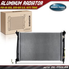 Radiator with Trans Oil Cooler for Kia Soul 2010-2011 L4 2.0L  Automatic Trans
