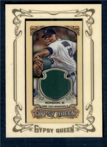 2014 Topps Gypsy Queen Mini Relic Cards #GMR-BR Bruce Rondon NM-MT MEM ...