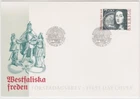 Sweden FDC 1998, 350th Anniversary of Peace of Westphalia