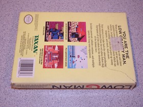 Low G Man Low Gravity Man NINTENDO NES 1990 KID in Box - Tested