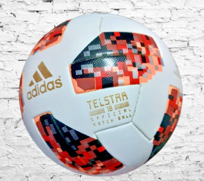 Adidas Red Telstar 18 Soccer Ball | FIFA World Cup 2018 | Match