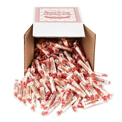 Smarties 3Lb Bulk Box - About 180 Rolls - Classic Fruit Flavors - Snackadilly