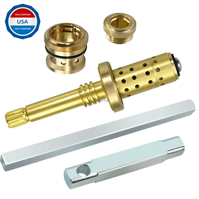 WGMYATTO COMPLETE REBUILD KIT FIT SYMMONS TEMPTROL TA10 TA4 T-35 A/B W/ STEM SEAT WASHERS